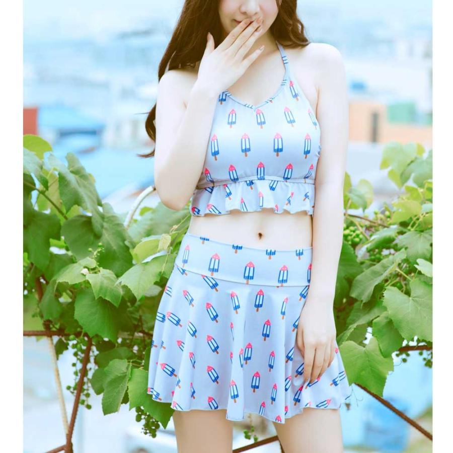 【3点セット】ビスチェ付きビキニ ビスチェ ビキニ レディース ガーリー ビキニ 水着 スイムウエア 体系カバー 海 リゾート |  | 05