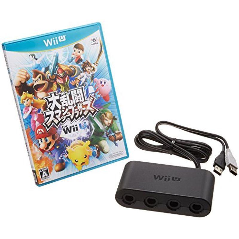 大乱闘スマッシュブラザーズ For Wii U ニンテンドーゲームキューブコントローラ接続タップセット 本体 Concorde21 Acnv Be