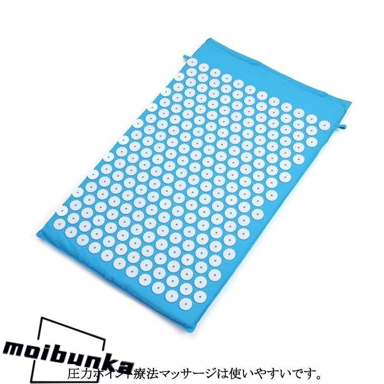 指圧マット 収納バッグ付き ヨガシャクティマットリラクゼーション 枕