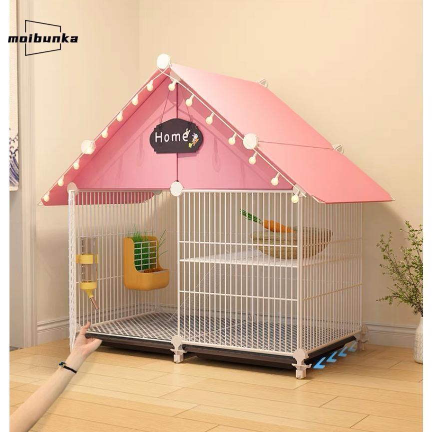 うさぎ ケージ 1段 キャスター付き 天板オープン スリム プラケージ