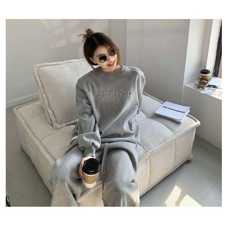 スウェット上下セット レディース 運動着 スウェットパンツ スエット ルームウェア 長袖 トレーナー スウェット上下セット セットアップ ロングパンツ |  | 10