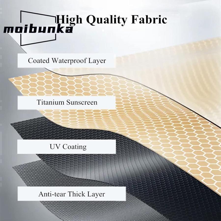 日よけシェード オーニングテント テラス屋根，屋外手動格納式