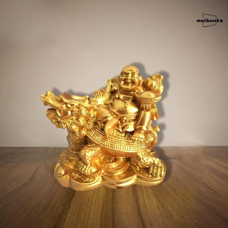 七福神置物 布袋さん 置物 樹脂製 布袋様 風水 仏像 開運 金運アップ