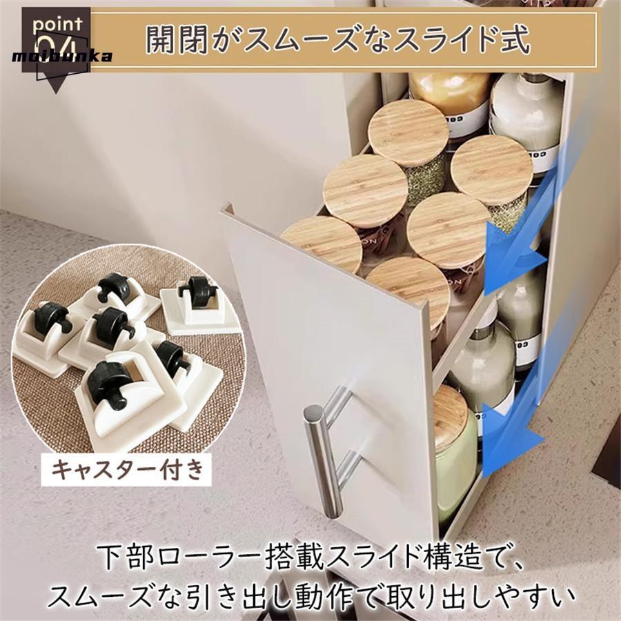 キッチンラック 調味料ラック スパイスラック 2段 3段 隠せる 調味料