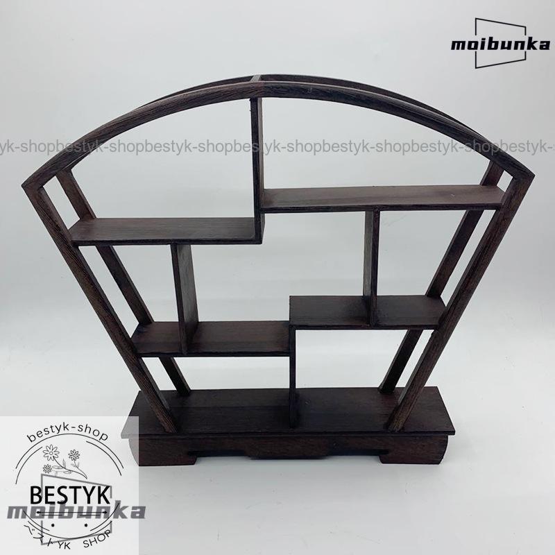 飾り棚 和棚 茶棚 アンティーク 彫刻入り 送料込み 飾り棚 おしゃれ アジアン 伝統的 小物 陶器 古風 和風 和家具 違い棚