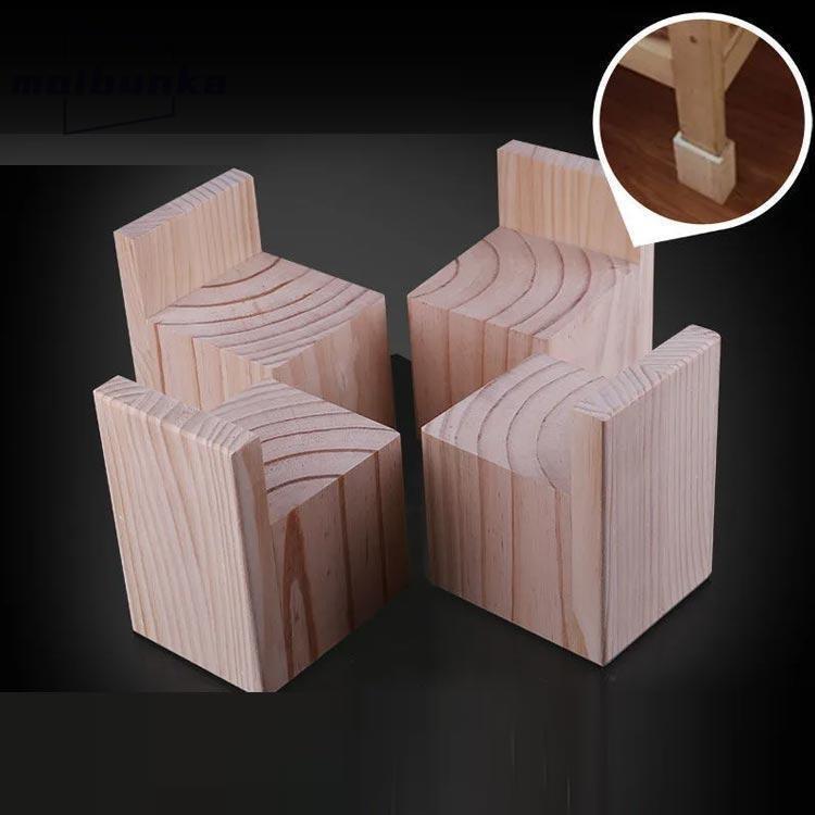 4個セット!こたつ 家具 底上げ 角型 テーブル かさ上げ台 継ぎ足 高さ調整 机 家具 こたつ継脚 置き台 コタツ用継脚 高さアップ かさあげ台 木 4個セット!こたつ 家具 底上げ 角型 テーブル かさ上げ台 継ぎ足 高さ