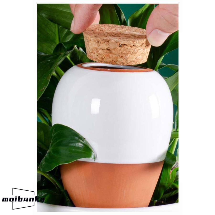 4個セット 水差し 水やり当番 自動水遣り器 水やり器 陶器 観葉植物