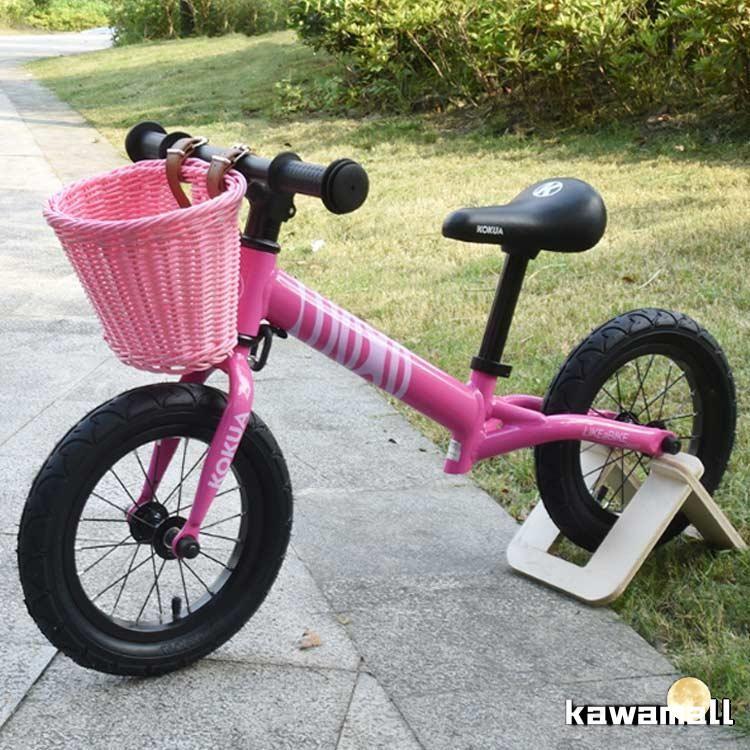 前かご ラタンバスケット 自転車 前掛けカゴ 前カゴ バスケット キッズ