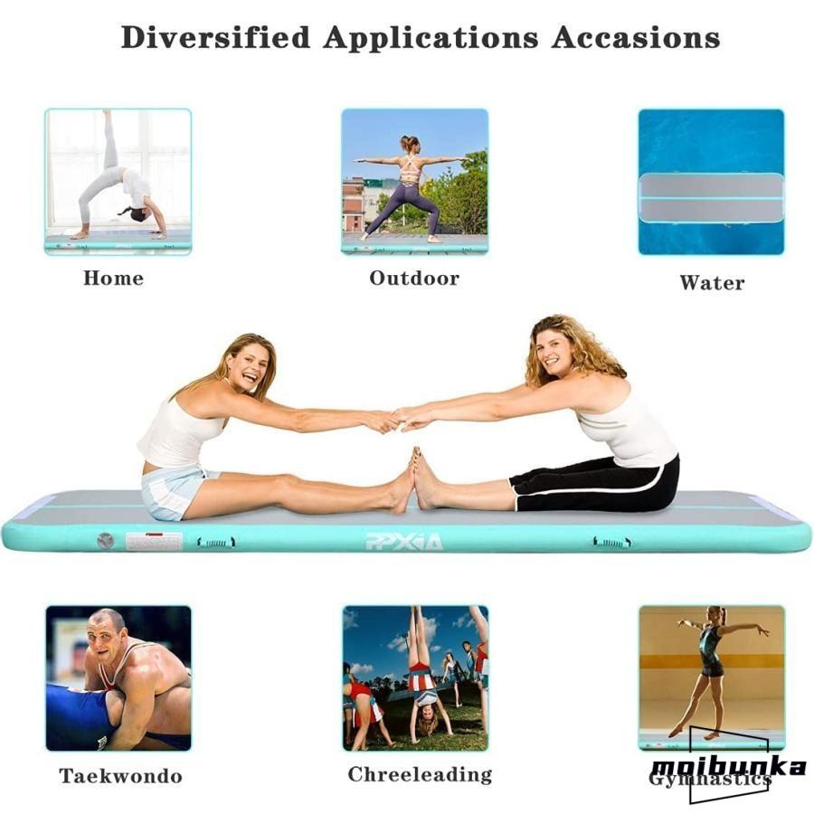 エアートラック 体操 エアマット インフレ タブル 体操転倒マット 体操