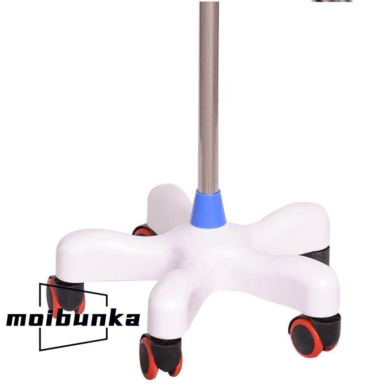 点滴スタンド ivスタンド 歩行 360度移動 トレー付き 5つのキャスター付 点滴台 点滴棒 フック付き ステンレス スタンド IVスタンド ガート | ブランド登録なし | 15