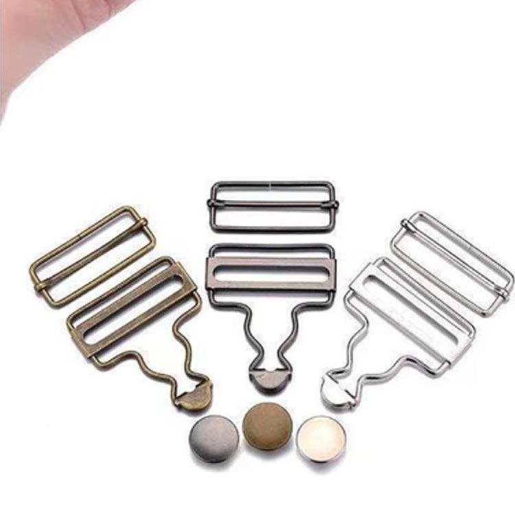 手づくり 6組入 移動カン 吊りかん 吊りカン オーバーオール サロペット デニム 吊りカン サスペンダー ツナギ 補修 手作り ジーンズ 金具 修理 | ブランド登録なし | 02