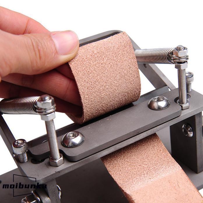 手動革漉き機 手動式革削り機 レザースプリッター レザークラフト 牛革