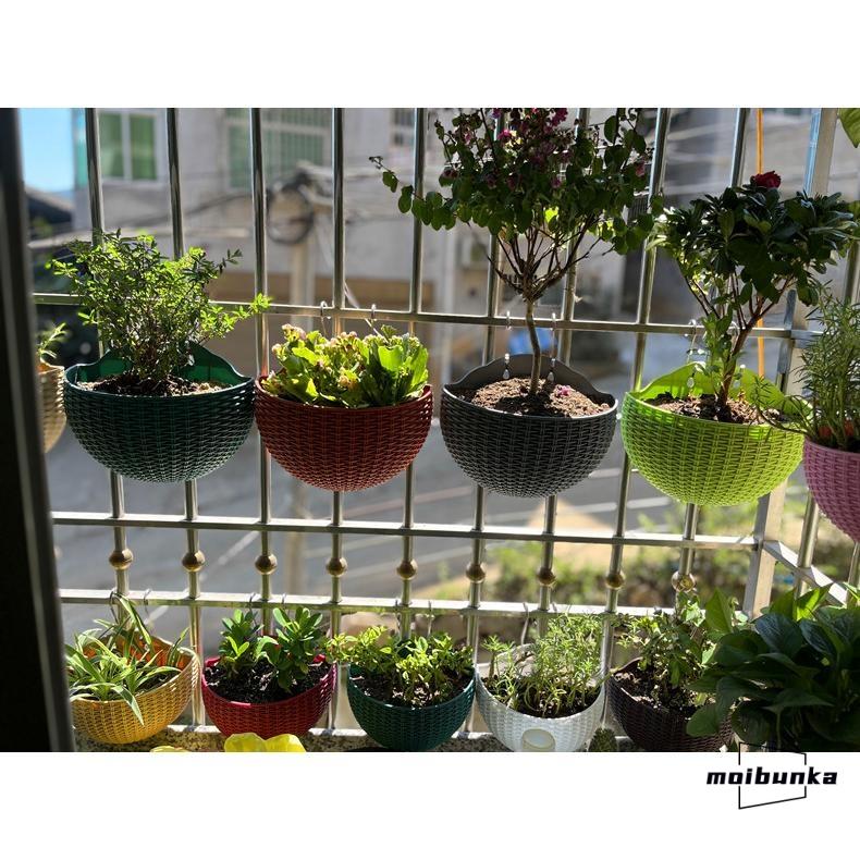 植木鉢 壁掛け 植栽ポット 鉢 プランター 排水 壁飾り 屋外 フラワー