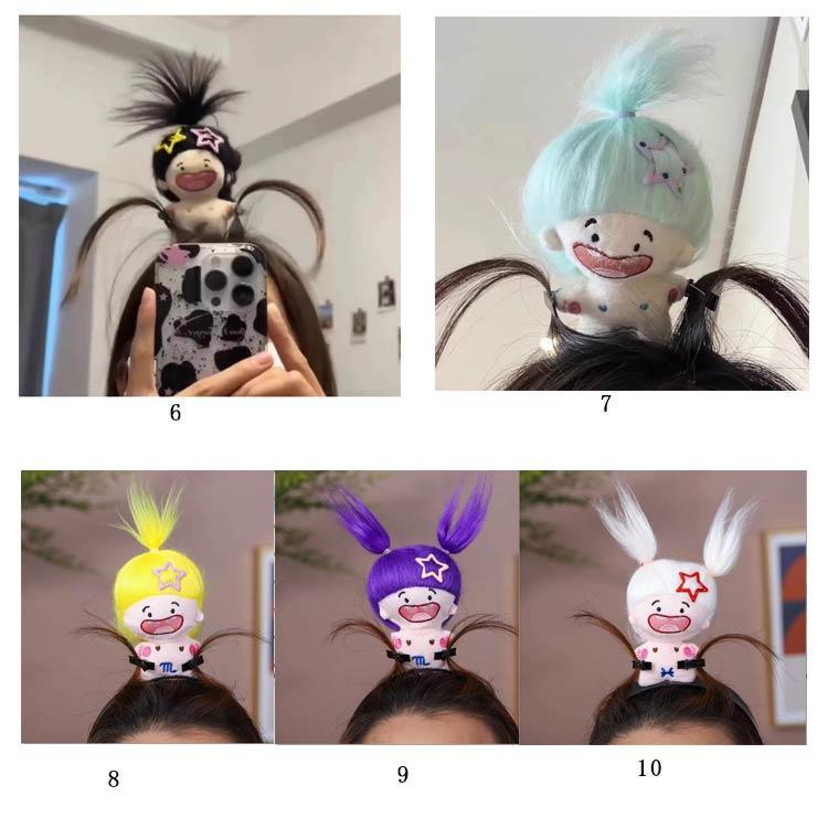 髪留め カチューシャ カピバラ 面白いぬいぐるみヘッドバンド ヘア