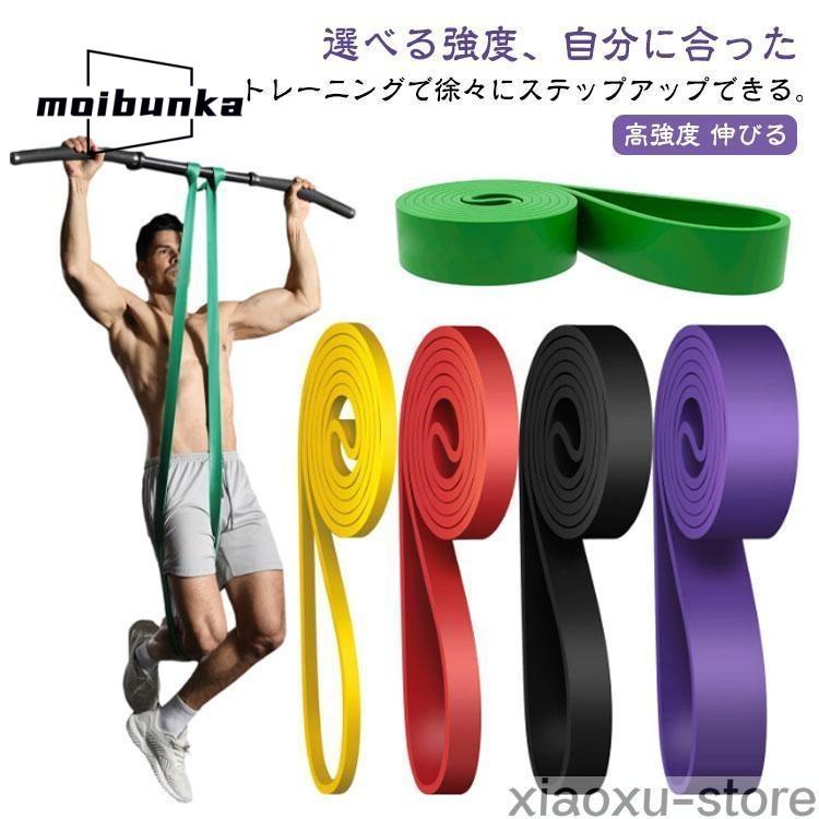 懸垂 トレーニングチューブ ゴムバンド 筋トレ 1本 ピラティス ゴム