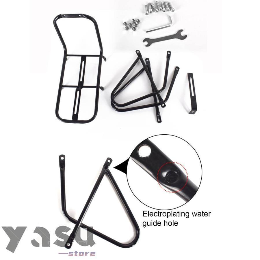 自転車荷台 リアキャリア フロントラック 折りたたみ 自転車キャリア