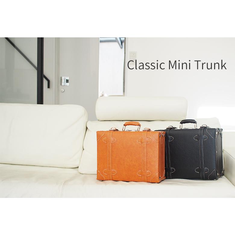 【10%OFFクーポン】 トランクケース ショルダーバッグ キャリーバッグ トランク 収納 インテリア ブリーフケース プレゼント 爆買の画像