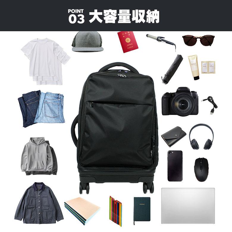 MOIERG（モアエルグ） リュックキャリー キャリーバッグ キャスター