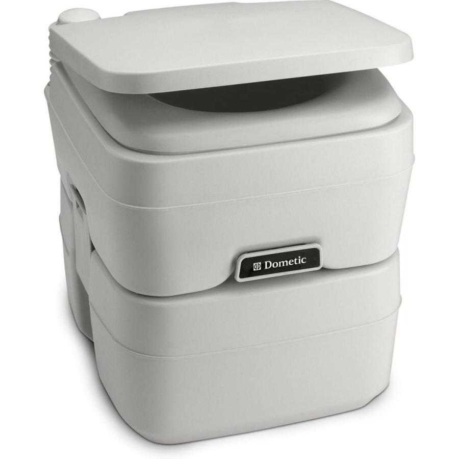 Dometic 5 0ガロンポータブルトイレ カーマ プラチナ モイストアのdometic B002ohwz50 仮設トイレ モイストア