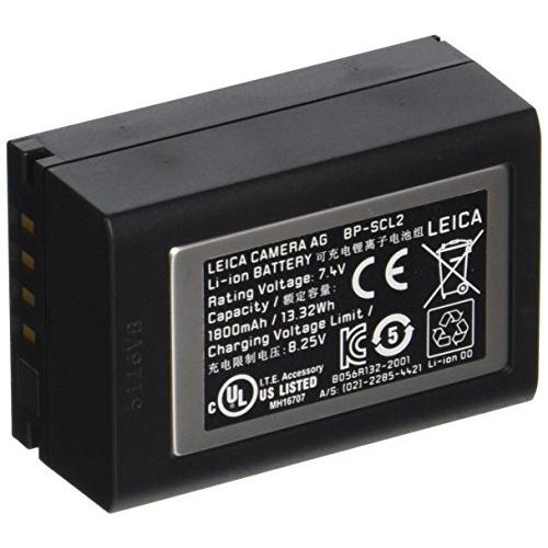 最高品質の ライカ リチウムイオンバッテリーパック (ブラック) SCL2用 BP- 14499 デジカメ用バッテリー