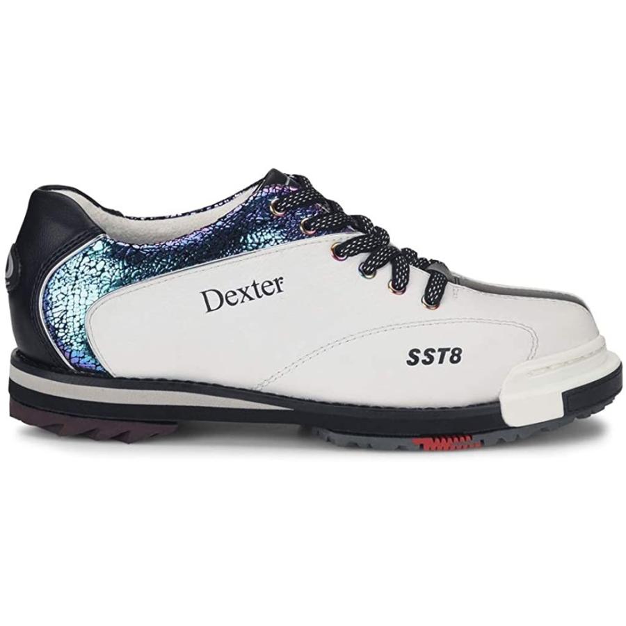 非常に高い品質 レディース Dexter Sst Us M 9 5 ボーリングシューズ ホワイト クラックル ブラック プロ 8 シューズ Panero Shop