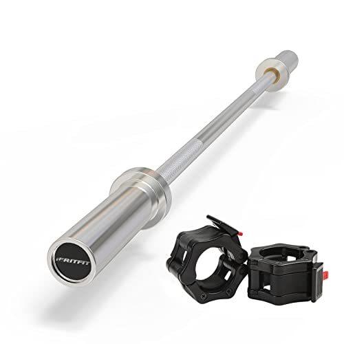 Ritfit 7フィート オリンピックバーベルバー 汎用 オリンピックバーベルバー 重量バー 重量バー オリンピックリフトやパワーリフティングに最適 500ポンド 700ポンド 1000ポンド 汎用 B086kycr8r モイストア