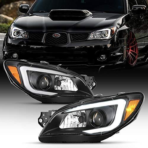 Acanii ハロゲンモデルのみ 06 07 スバル インプレッサ Wrx ヘッドライト フィッシングバッグ ケース Led チューブ 釣り プロジェクター ヘッドライト ペア 左 右 B08hjwfzmx モイストア 本物特価保証