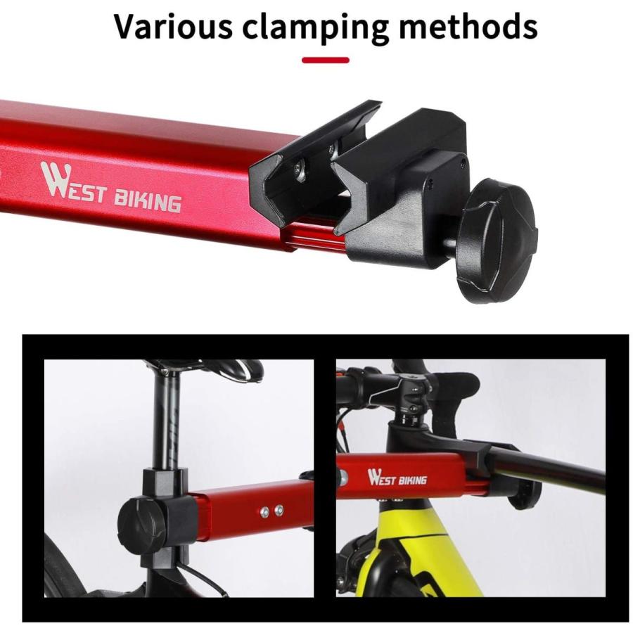 Cyclespeed 自転車修理スタンド クイックリリース 最大85ポンド ホームメカニック自転車メカニックワークスタンド 調節可能 ポータブル拡張三脚バイクメ 別倉庫からの配送