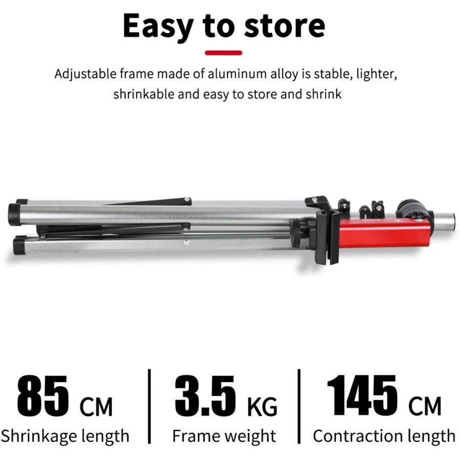 Cyclespeed 自転車修理スタンド クイックリリース 最大85ポンド ホームメカニック自転車メカニックワークスタンド 調節可能 ポータブル拡張三脚バイクメ 別倉庫からの配送