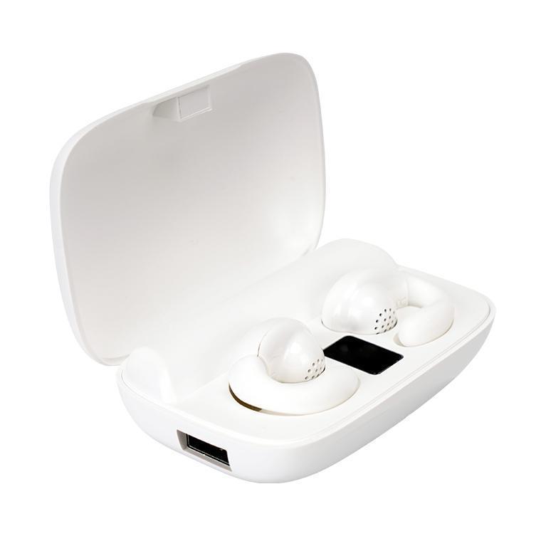 一番人気物一番人気物骨伝導イヤホン ワイヤレス イヤホン 小型 超軽量 Bluetooth5.3 超快適iPhone Androidスポーツイヤホン 大容量2200mah 最大150h再生 両耳 片耳 耳掛け イヤホン、ヘッドホン ✨人気商品 超軽量 骨伝導イヤホン✨ iPhone対応