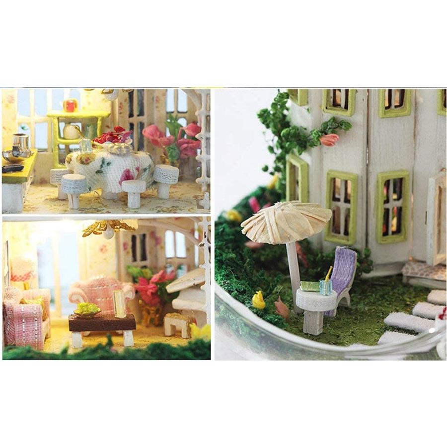 ミニチュア ドールハウス キットセット 音感センサー 搭載