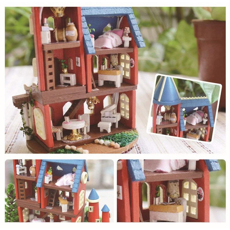 ミニチュア ドールハウス キット セット 音感センサー搭載 ベース