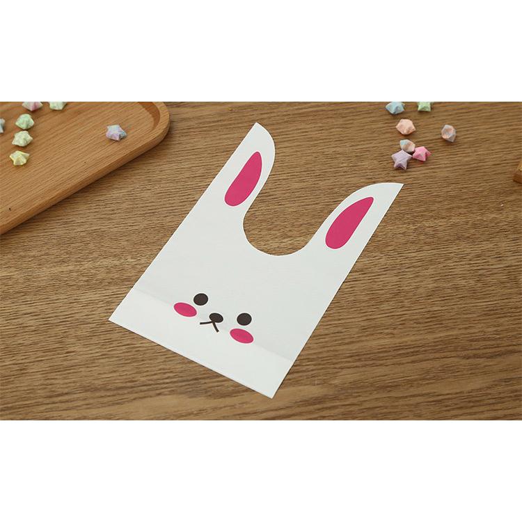 うさぎ　５８袋 楽天市場】ジッパー付き チャック付き 袋 13.5×13.5cm 5枚