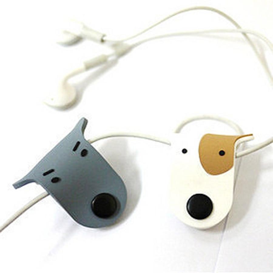 犬 わんこ コード イヤホン ホルダー ケーブル 配線 まとめ 結束 収納 バンド クリップ 絡まらない 黒犬 2匹 茶ぶち 2匹 セット ec23 ドールハウスと雑貨 Moin Moin 通販 Yahoo ショッピング