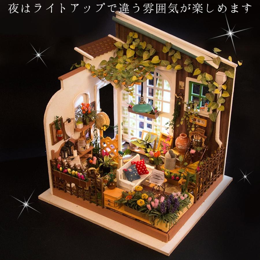 ドールハウス ミニチュア 手作りキット セット おしゃれな北欧インテリア Ledライト付属 光が溢れるナチュラルガーデン dh31 ドールハウスと雑貨 Moin Moin 通販 Yahoo ショッピング