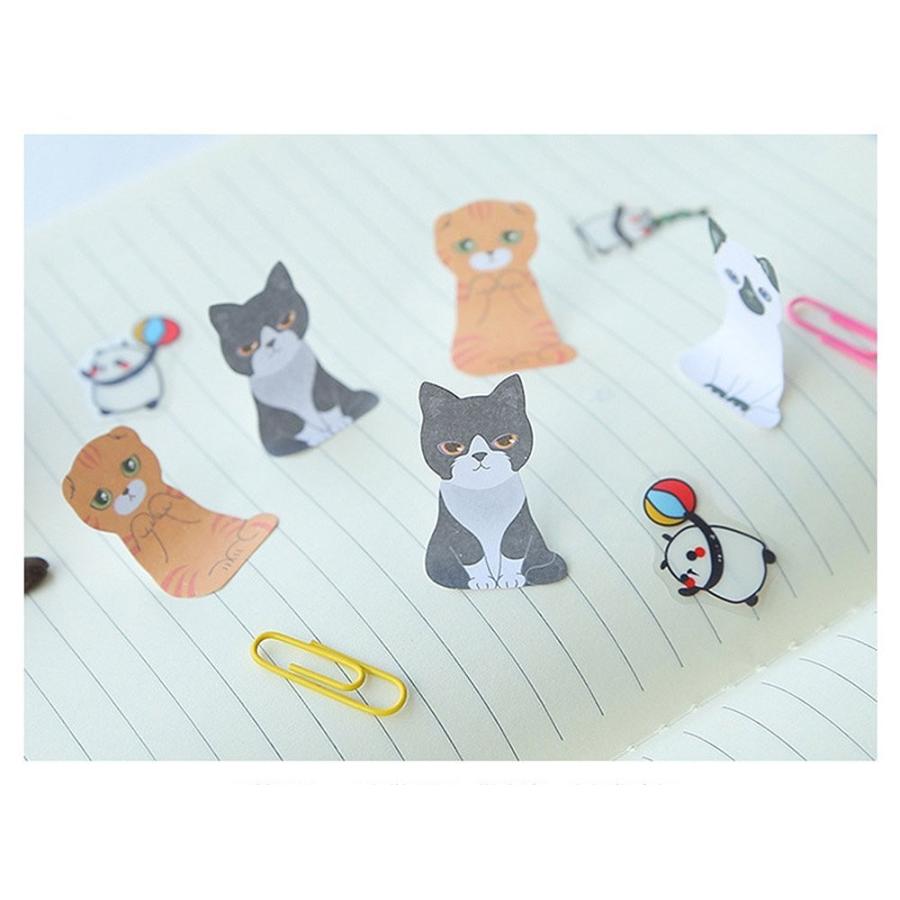 付箋 ふせん メモ段ボール好きのねこたち ダンボール 猫 ハウス 付箋 ふせん メモ段ボール好きのねこたち ダンボール 猫 ハウス