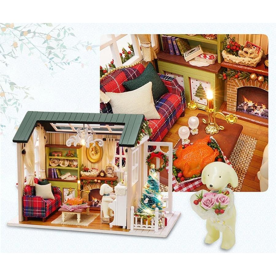 送料無料 ドールハウス ミニチュア 手作りキット DIY|犬と暮らす