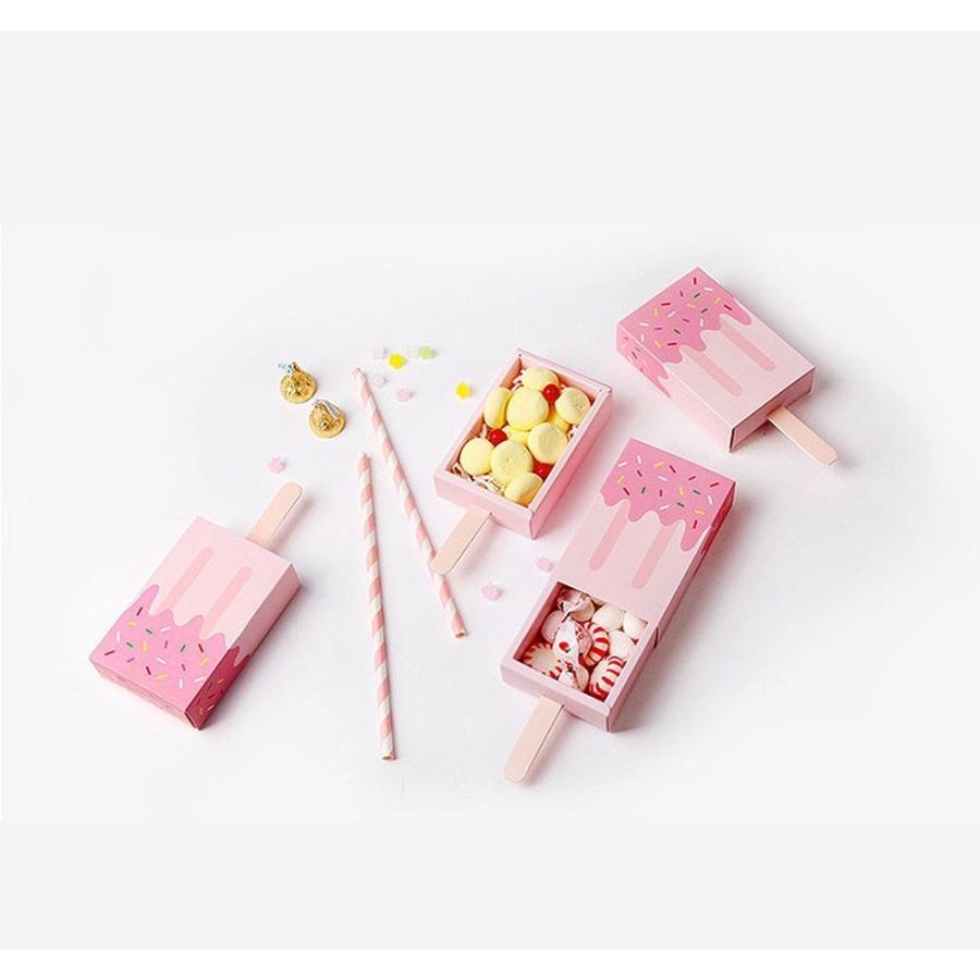 ラッピング ボックス アイスキャンディー型 引き出し式 幅6.6×高