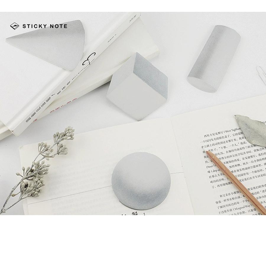 付箋 ふせん メモ デッサン 立体に見える 絵画 円 三角 四角 円柱 po69 ドールハウスと雑貨 Moin Moin 通販 Yahoo ショッピング
