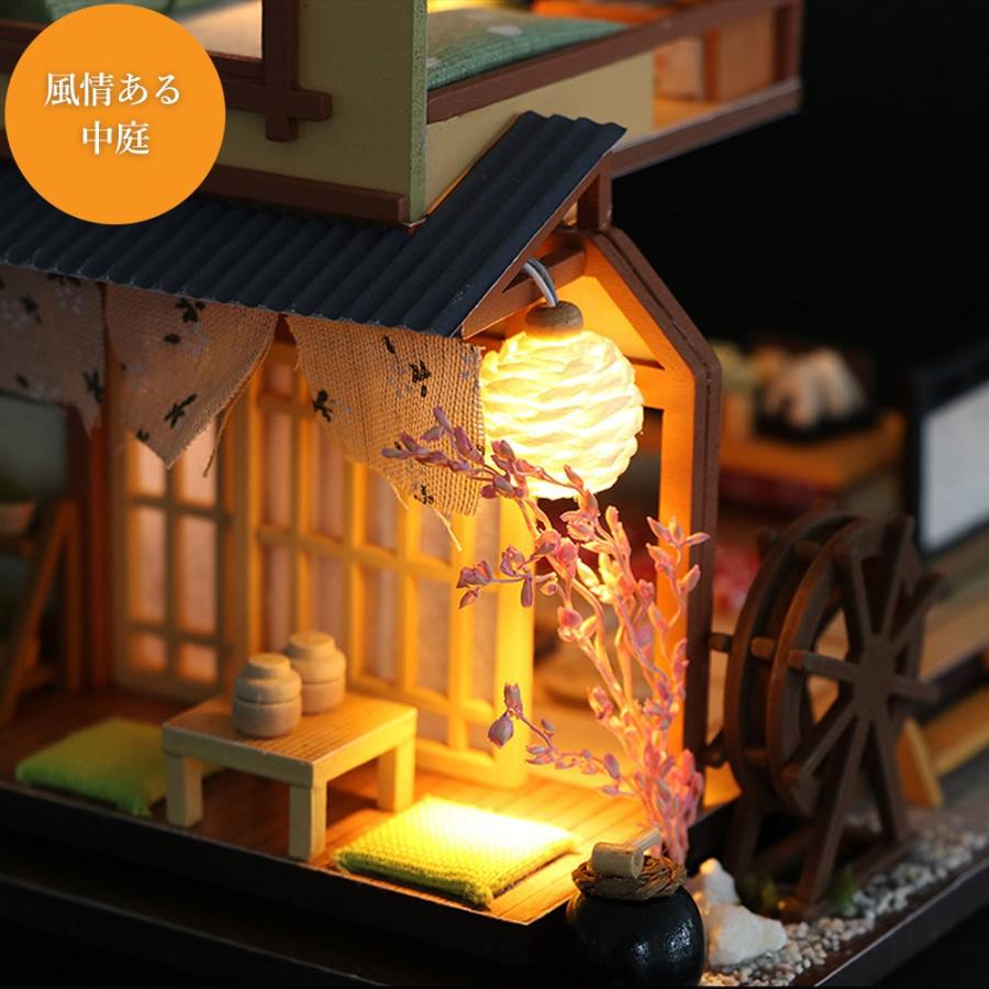 ドールハウス ミニチュア 手作りキット セット 和風 シリーズ 和 日本 初心者向 Ledライト アクリルケース 工具セット 軽井沢の別荘 1808dh52 ドールハウスと雑貨 Moin Moin 通販 Yahoo ショッピング