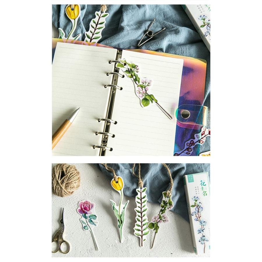 しおり ブックマーク ブックマーカー しおり メッセージカード 名もなき 花 フラワー 押し花 一輪 すみれ 薔薇 チューリップ など 30枚セット 1808sor34 ドールハウスと雑貨 Moin Moin 通販 Yahoo ショッピング