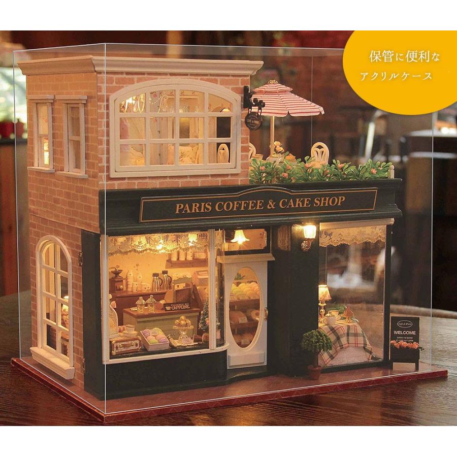 ミニチュア 2階席のあるカフェ ドールハウス ミニチュア 2階席のあるカフェ ドールハウス - メルカリ