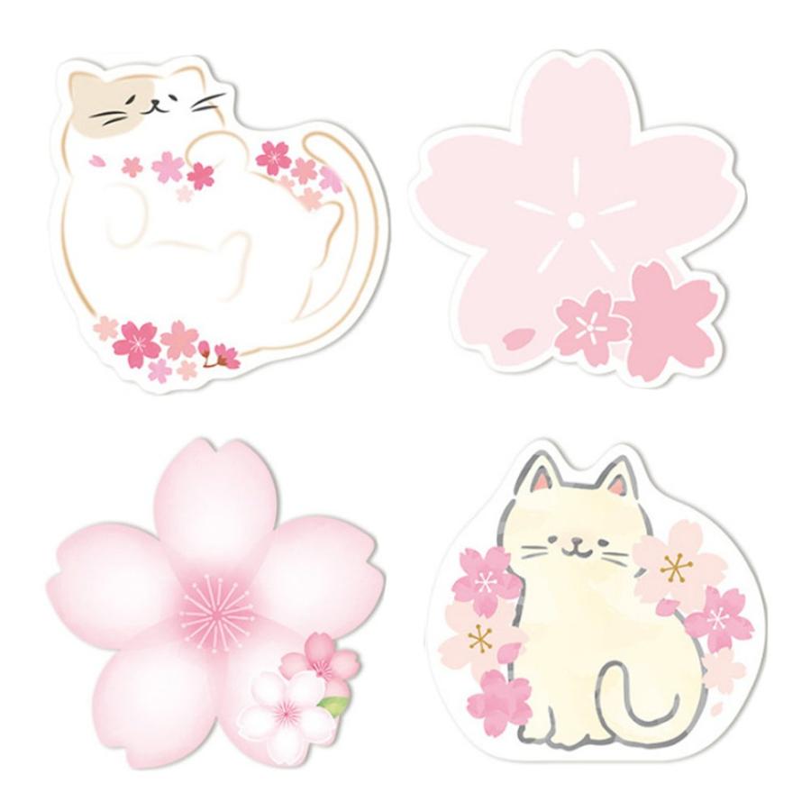 メッセージ カード 桜 ダイカット 色紙 寄せ書き 猫 花 フラワー 花束 水彩 合計1枚 4種セット 1905me78 ドールハウスと雑貨 Moin Moin 通販 Yahoo ショッピング