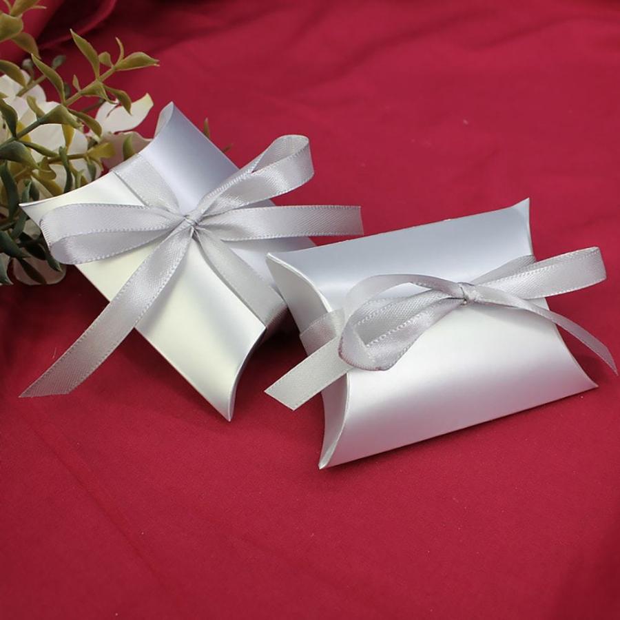 ラッピングアクセサリー ピローボックス 枕型 | 幅9×縦6.5×奥行2.4cm