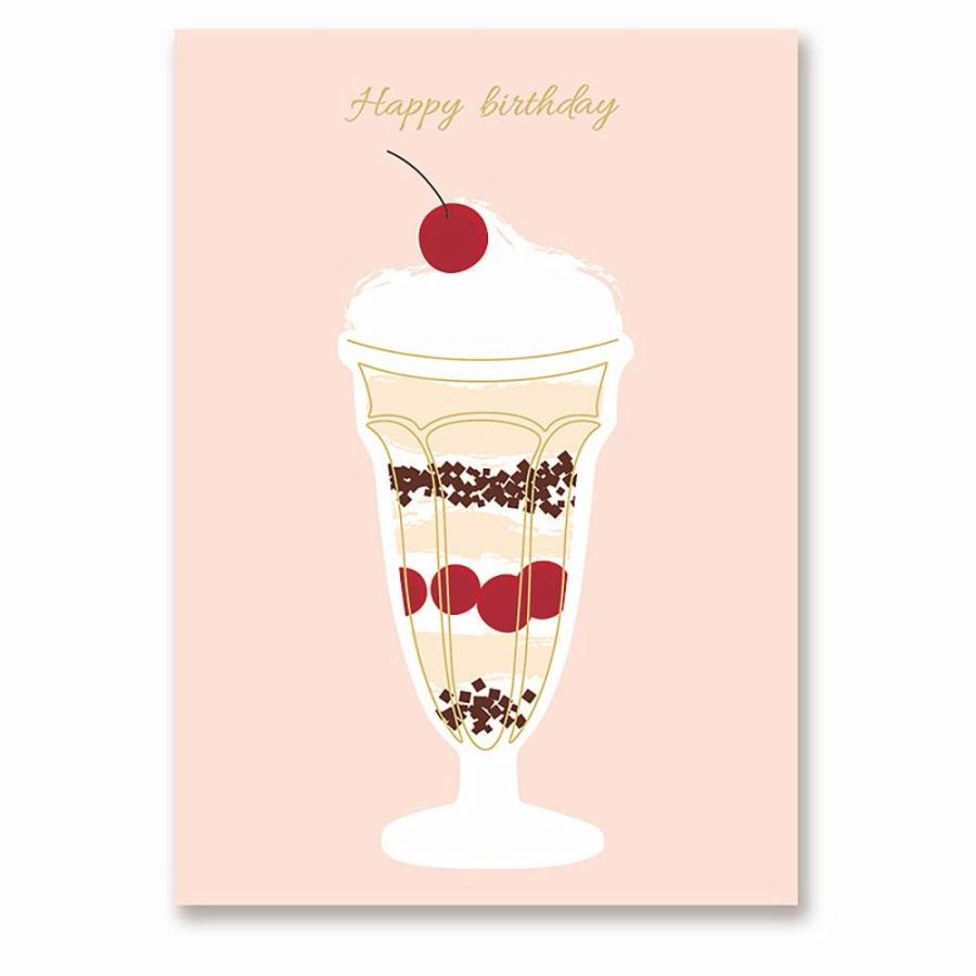 メッセージカード 誕生日 バースデー ケーキ アイスクリーム 切手 スタンプ 柄 おしゃれ 箔押し 高級感 本体 封筒10種セット 08me126 ドールハウスと雑貨 Moin Moin 通販 Yahoo ショッピング