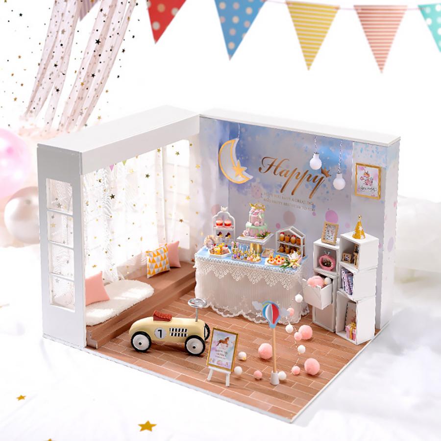 ドールハウス ミニチュア 手作りキット 1/12 ドール | ケーキ