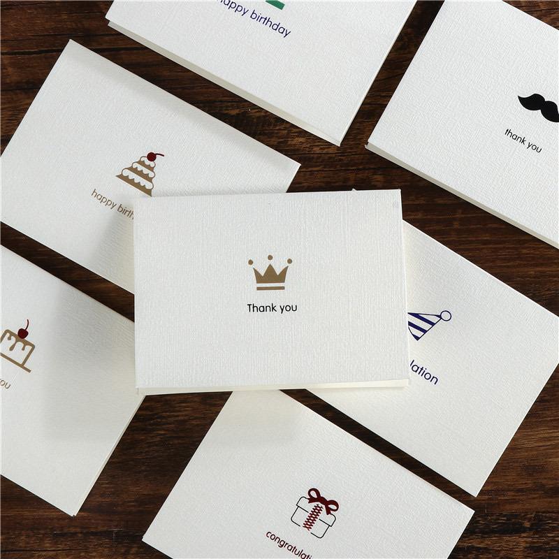 メッセージ カード ミニ スタンプ ワンポイント 一言 シンプル シック