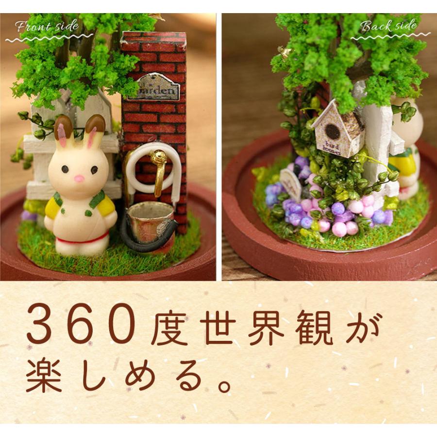 ミニチュア 手作りキット 日本語説明書 DIY テラリウム 4.5cm×直径2.6