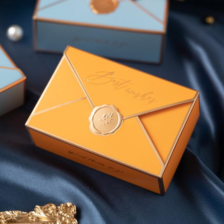 ラッピング プレゼントボックス 12枚セット | 封筒 手紙 シーリング