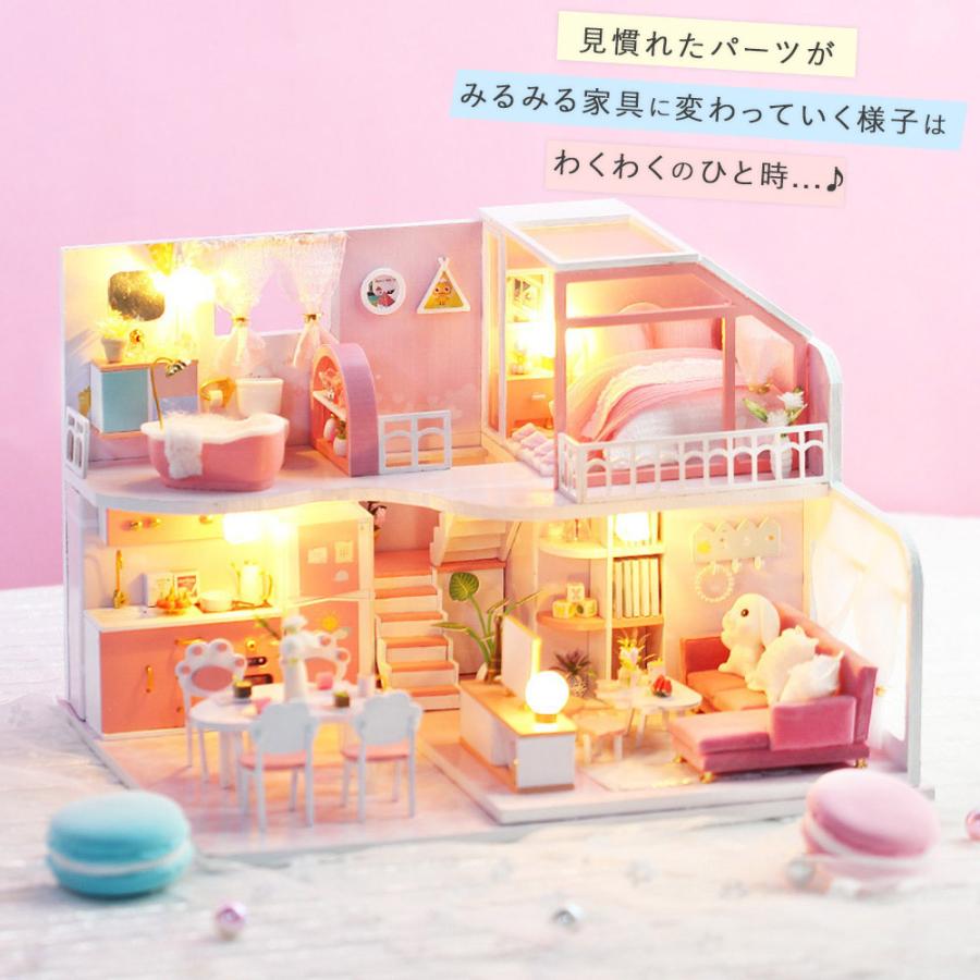 1/24 ドールハウス ミニチュア 手作りキット 英語説明書 肉球 猫